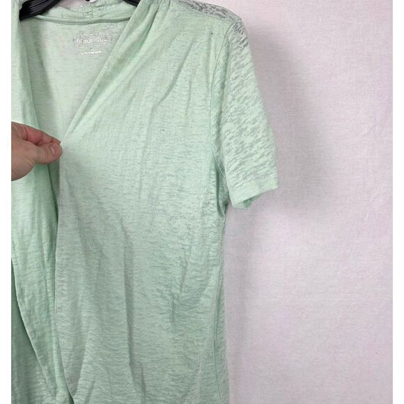 Maurices XL Mint Open Front Cardigan Short Sleeve - Picture 3 of 7